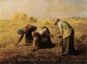 Jean Francois Millet The Gleaners oil